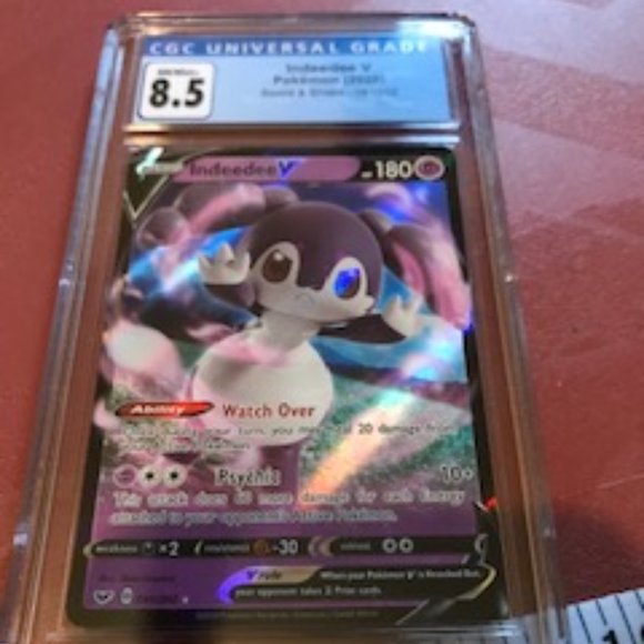 Indeedee V Pokemon (2020) graded - Picture 2 of 4